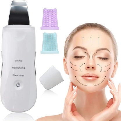 LIMPIADOR FACIAL ULTRASÓNICO™ - 3 EN 1